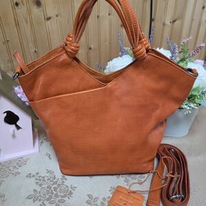 Latico Nash Orange Crossbody Bag